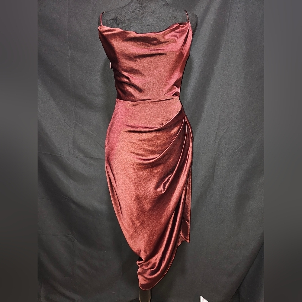 House of CB Reva Raisin Corset Midi Party Dress Size Small and XS available. - Picture 10 of 13